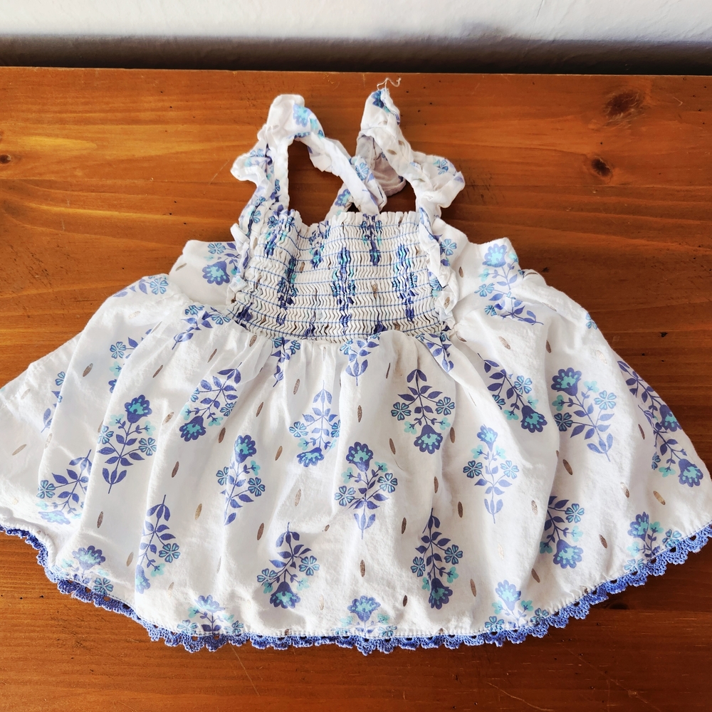 Haute Hippie 12m Smocked Dress Top